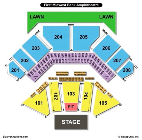  hollywood casino amphitheatre interactive seating chart